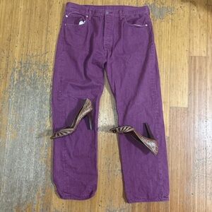 Levi's Men's Corduroy Pants in Purple